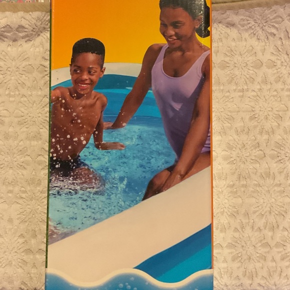 Family Fun Blue Pool - Picture 2 of 6